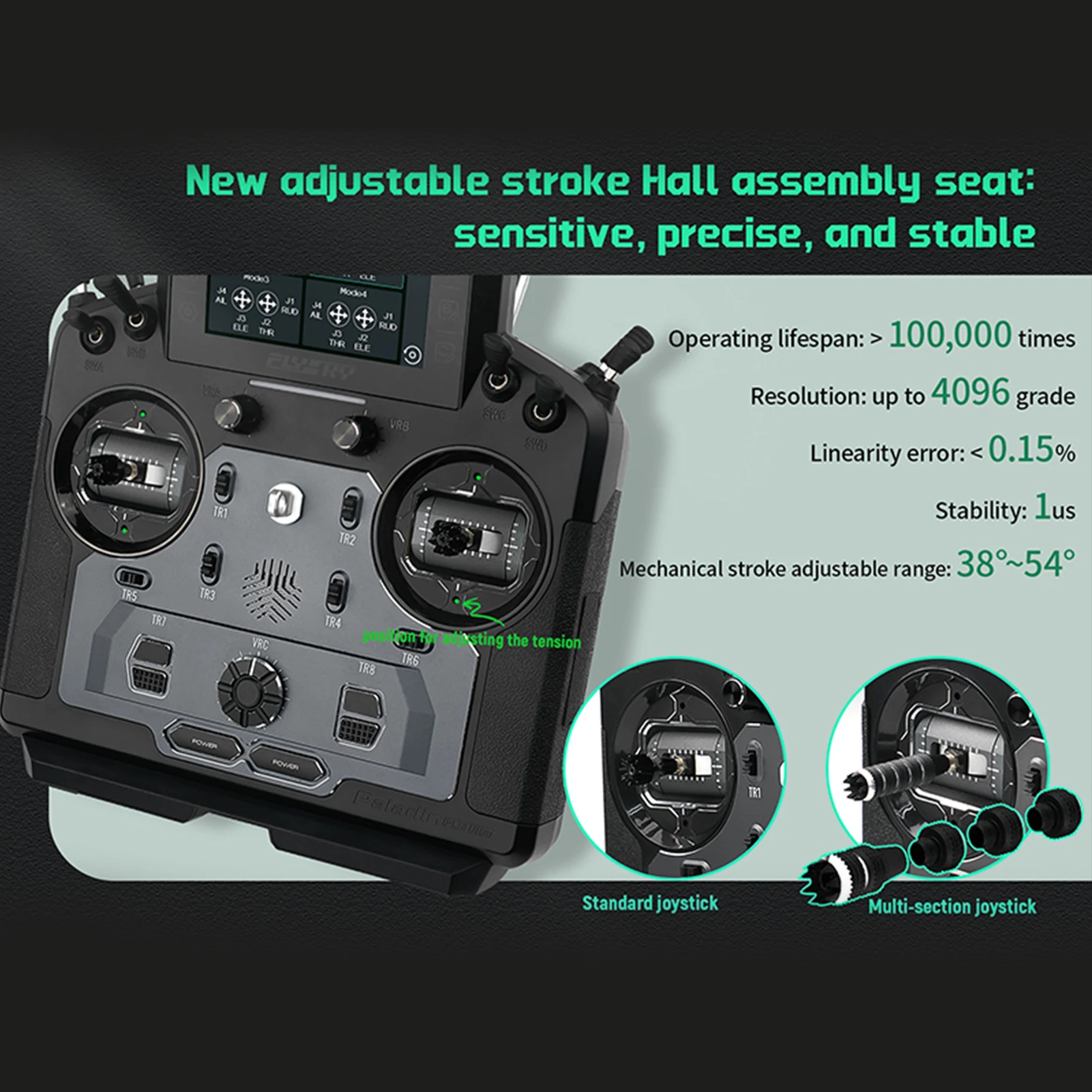 Flysky Paladin PL18 Ultra 18CH デュアルアンテナ RC 送信機と受信機タッチスクリーン付き RC 飛行機ヘリコプターカーボートロボット用