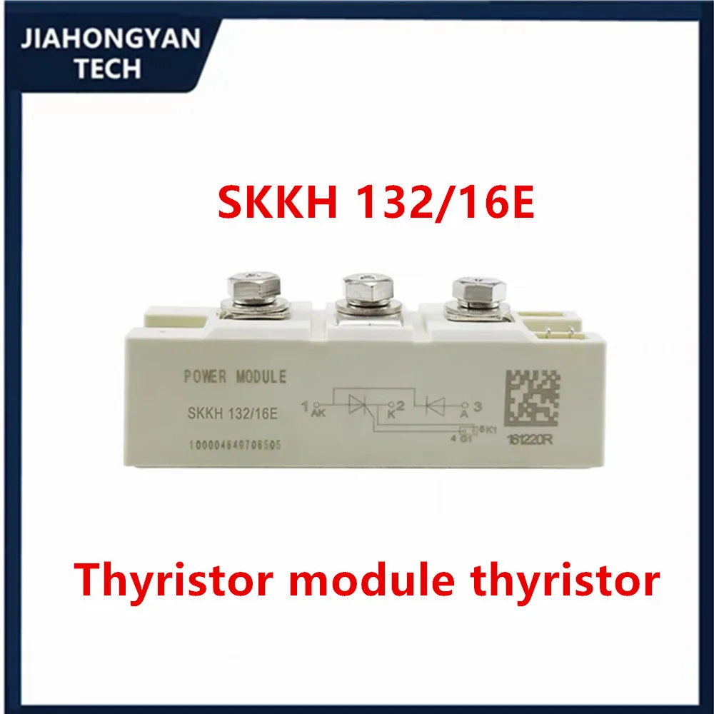 Imagem -04 - Módulo do Diodo do Tiristor Módulo de Igbt Semicontrolado Tiristor Skkh 42 57 72 92 106 122 132 162 215 250 330 16e Skkh132 16e