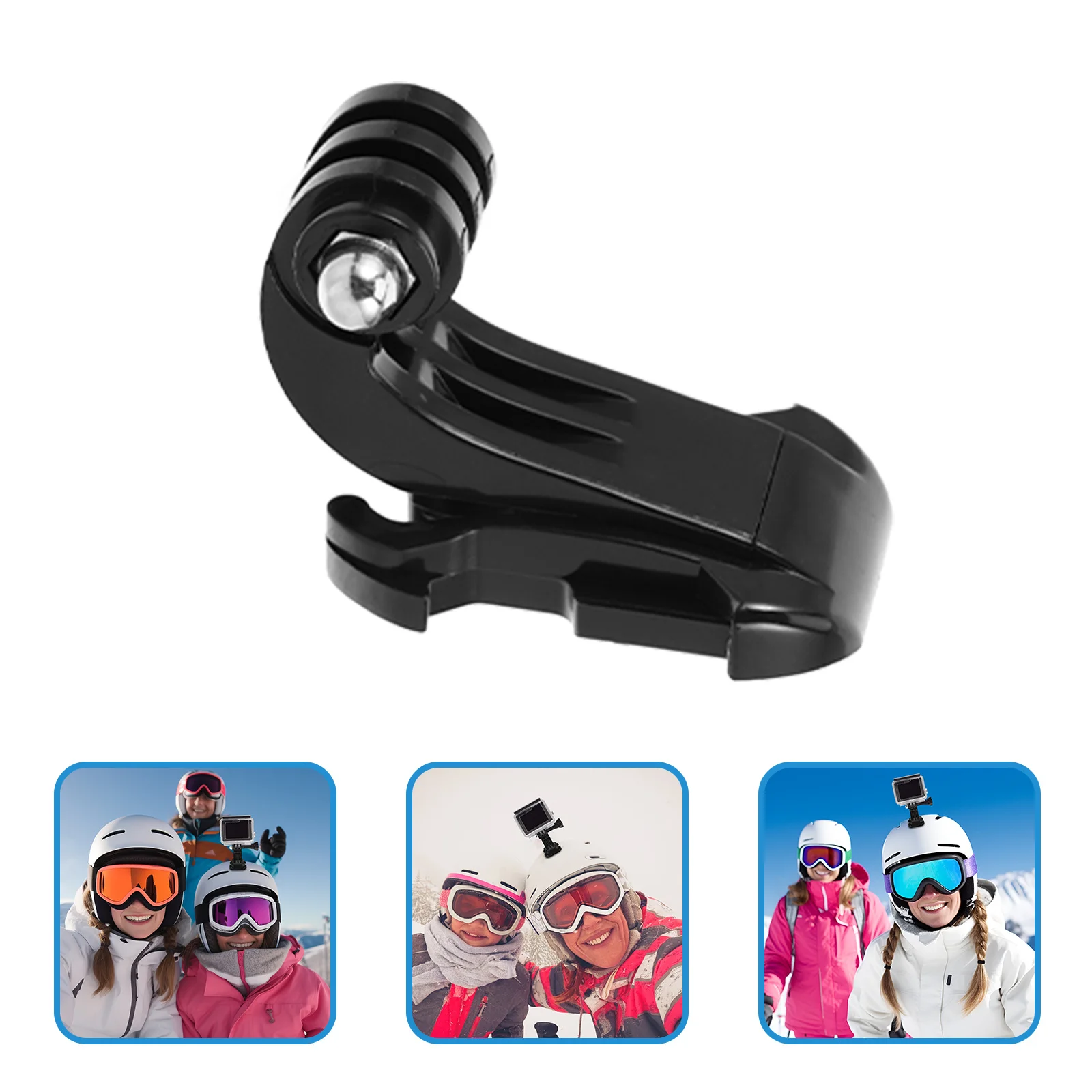 

10Pcs Camera Mount Accessories Vertical Surface J-Hooks Buckle Adapter Phone Clamp Long Screw Stable Installation