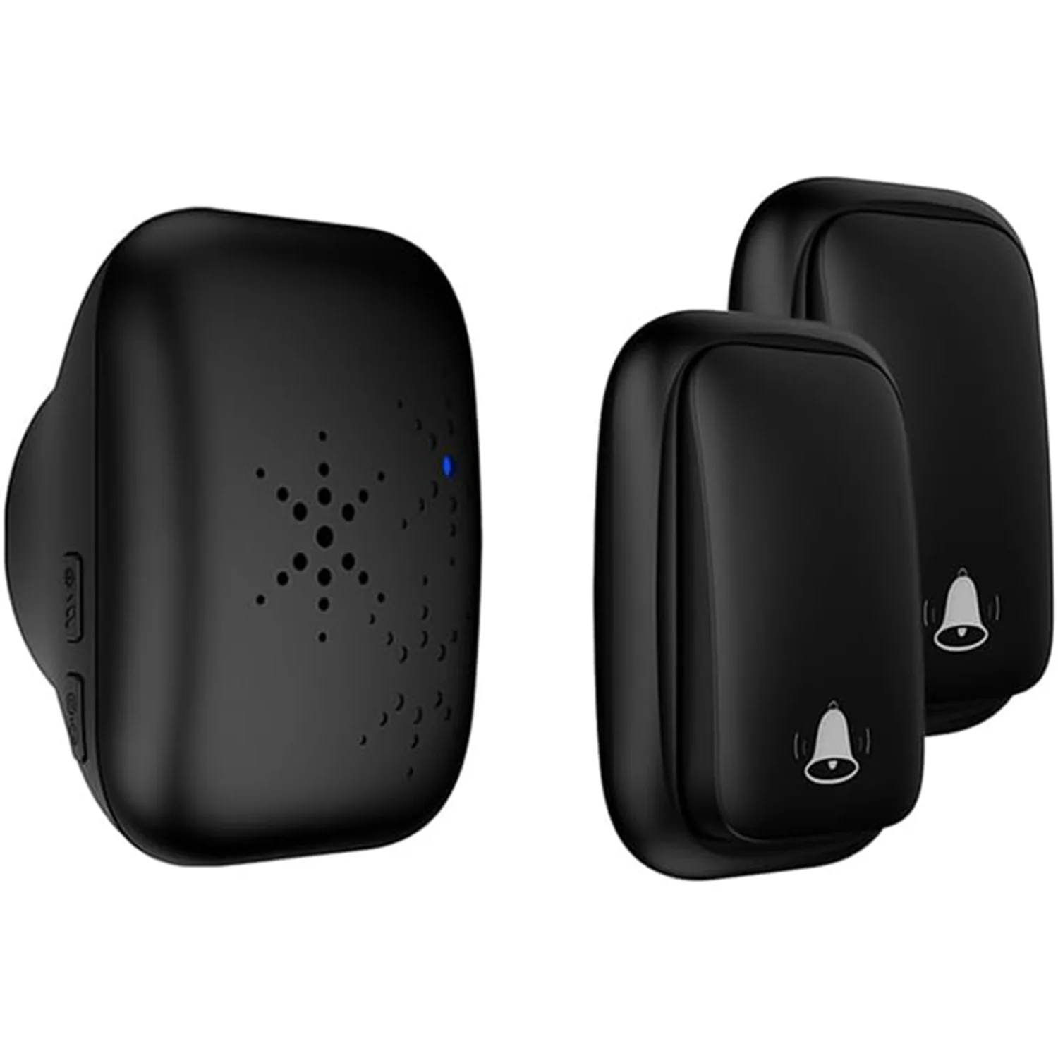 Self-Powered Doorbells,Plug and Play Doorbell,Watherproof Wireless Doorbell,with 500 ft Control Distance No Battery Ring Bell