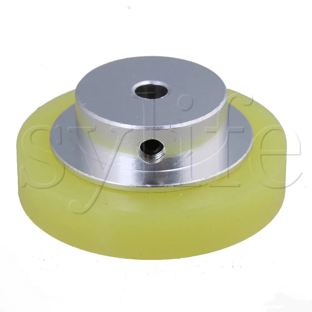 50x6mm Industrial Aluminum Silicone Measuring Rotary Encoder Meter Wheel