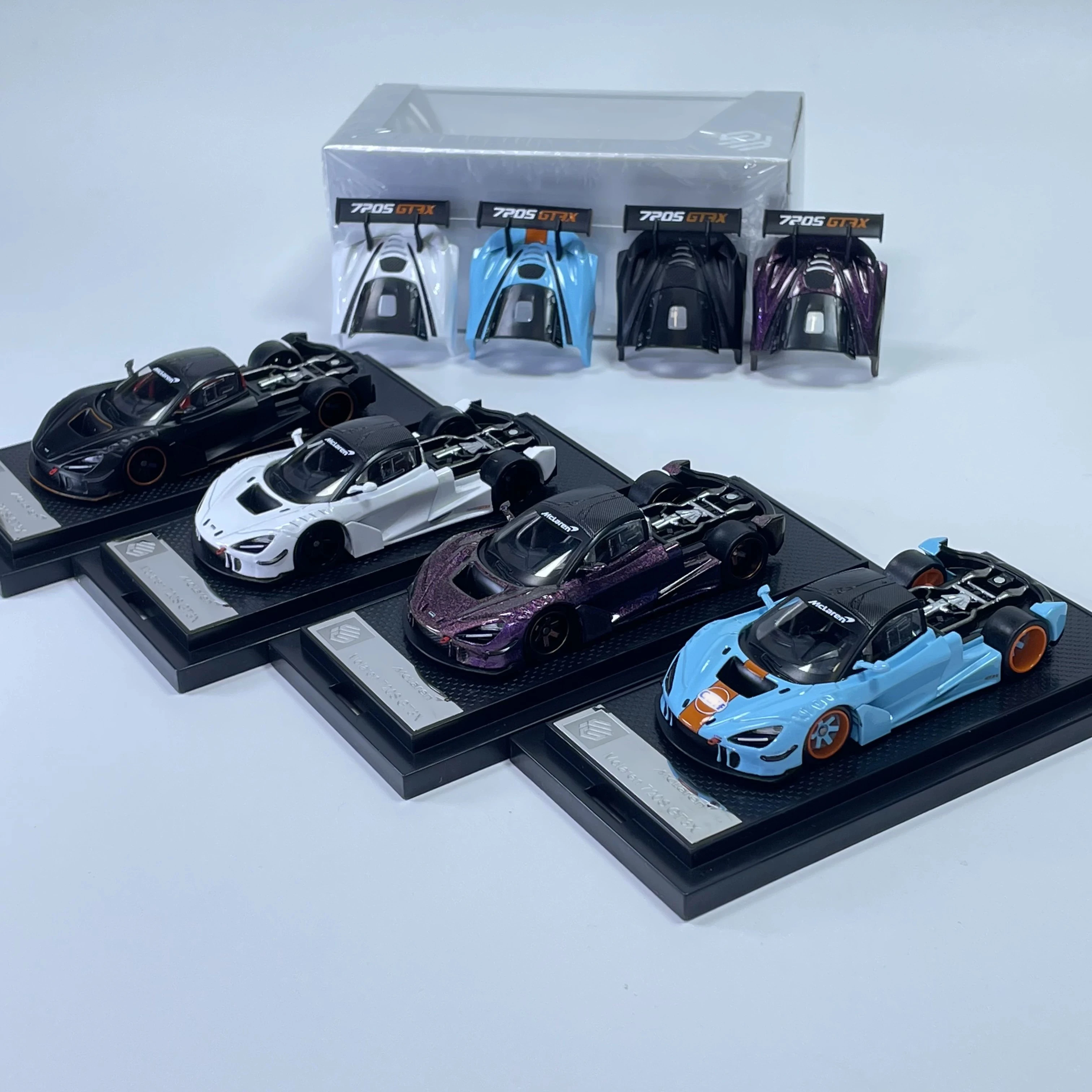

Масштабная модель гоночного автомобиля 720S GT3X из литого сплава, масштаб 1:64 | Высокодетализированная коллекционная модель автомобиля | Статическое декоративное украшение | Подарок для автолюбителя L