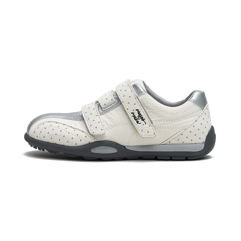 New Velcro Casual Shoes, Lightweight Sneakers, Versatile Flat Sneakers for Women, Fall Polka Dot