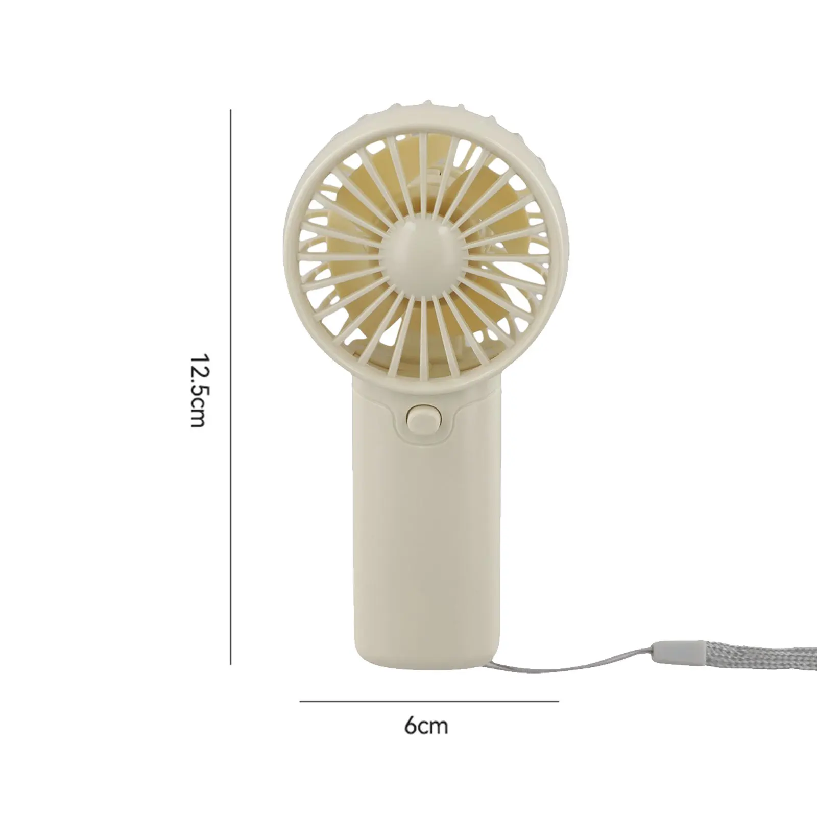 1pcs Lightweight Portable Fan For Daily Comfort Quiet Operation Makes It Suitable For Libraries Classrooms And Shared Workspaces