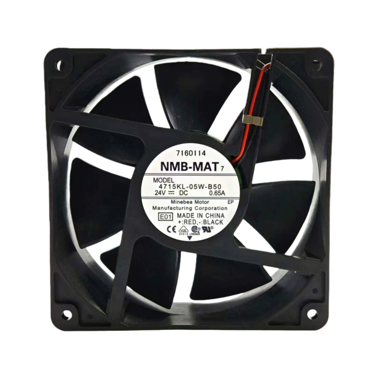 

Новинка для NMB 4715KL-05W-B50, 120x120x38 мм, 24 В, 0,65 А, охлаждающий вентилятор, 130 куб.см, 3600 об/мин, высокий поток воздуха для инвертора, вентилятор серверного шкафа