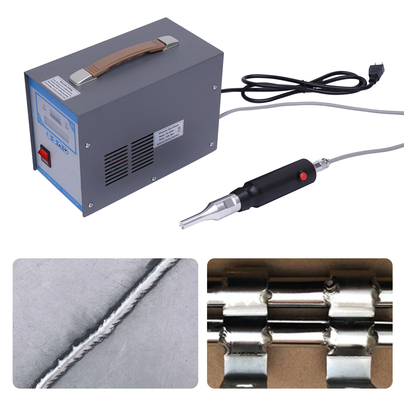 AC 110V 700W Ultrasonic Spot Welder Portable Ultrasonic Plastic Welder Ultrasonic Spot Welding Machine