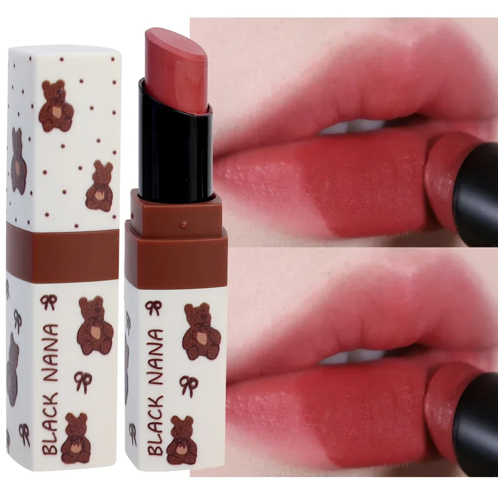 Rose rosa braun matte Lippenstifte wasserdicht Samt dauerhafte nackte rote Kaffee braun feuchtigkeit spendende Lip gloss nicht leicht zu verblassen Make-up