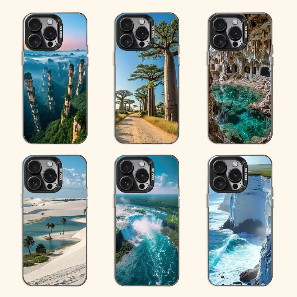 

Wonders of Nature Case for iPhone 11 12 13 14 15 16 17 Pro Max XS X XR Cover
