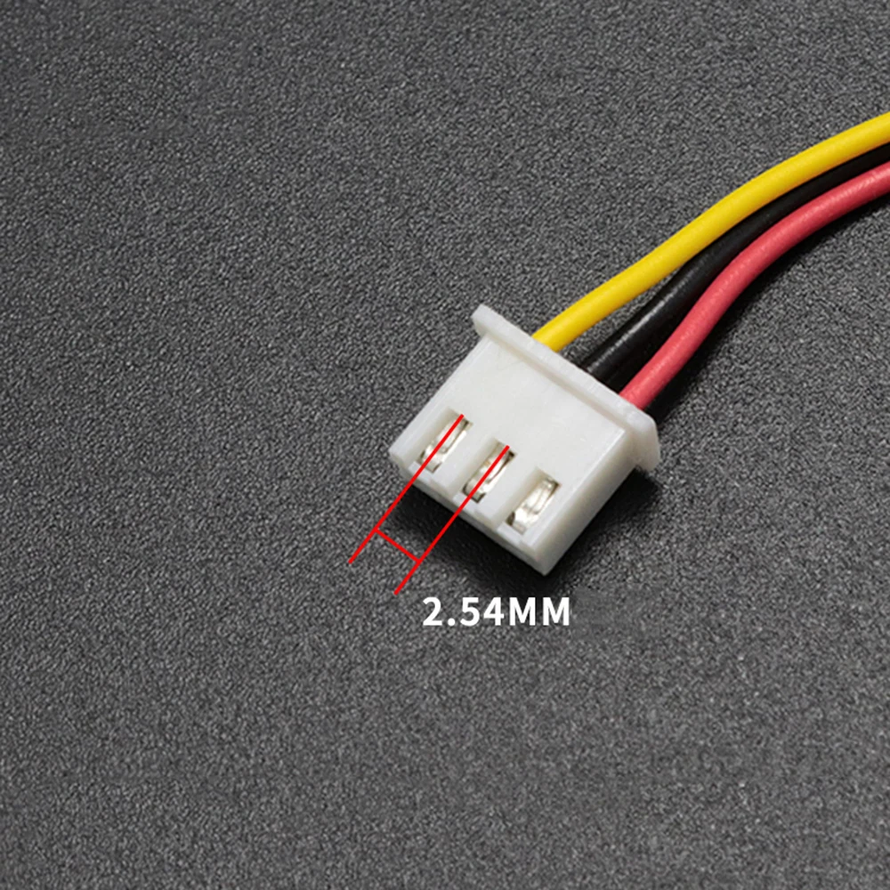 1pcs terminal cable XH2.54 rehearsal wire 3pin 3core single-head tinned wire length 120cm with Dupont Header wire