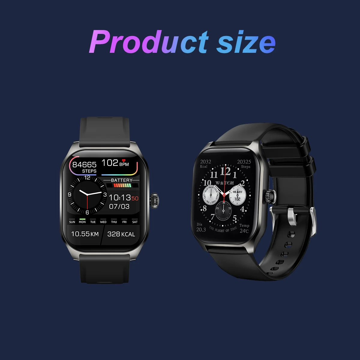 2025 Novo relógio inteligente, relógio esportivo de 2.01 polegadas, à prova d'água IP67, mais de 110 modos esportivos, rastreador de atividades fitness, relógio ultrafino