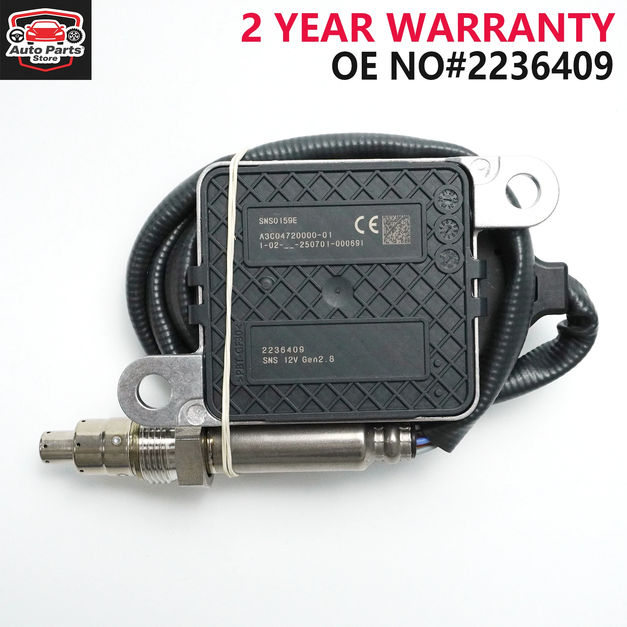 

2236409 2236409PE 2236409PEX Inlet Nox Sensor Nitrogen Oxide Sensor For MX13 PACCAR Engine