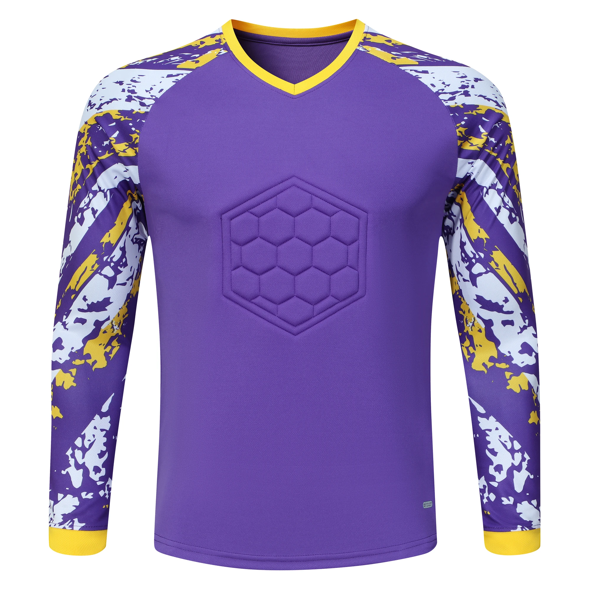Mens Kids Children Goalkeeper Uniforms Football Jerseys Shirts Sponge Protector Soccer Training Match Game Goal Keeper Clothing