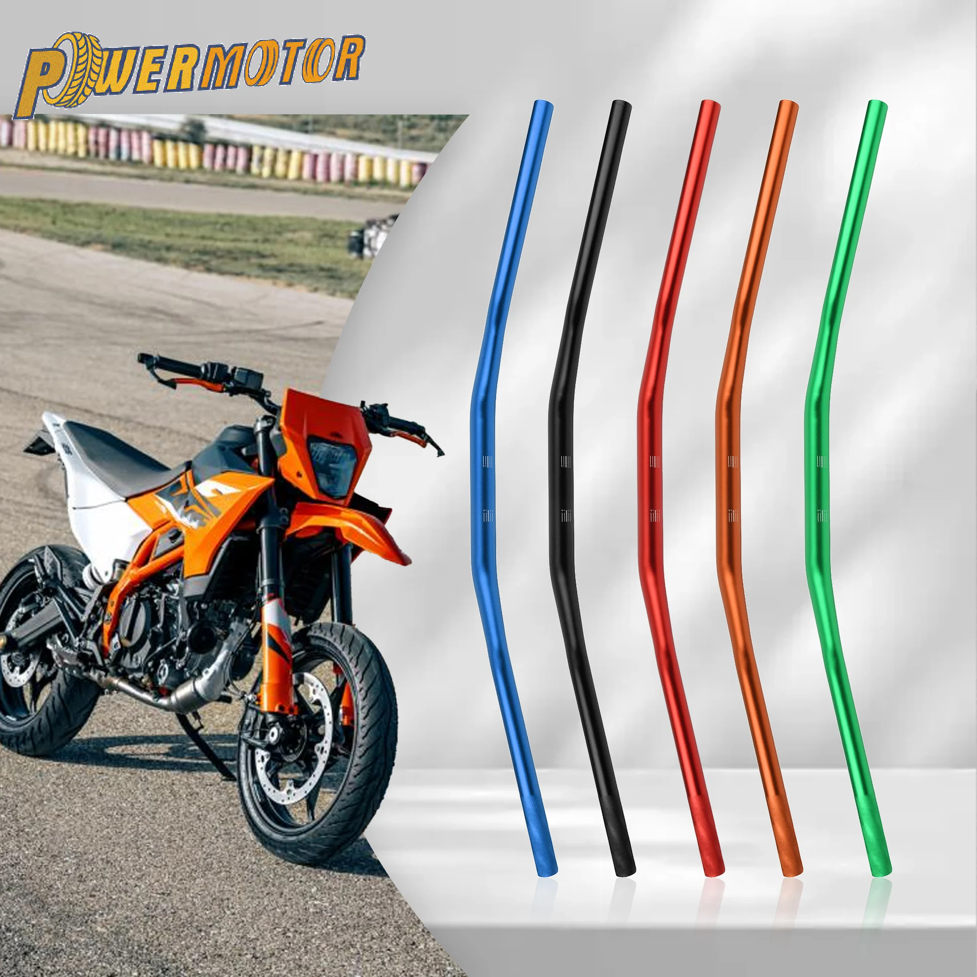 

Универсальные мотоциклетные рули 7/8" (22/28 мм) из алюминиевого сплава с антикоррозийным покрытием для KTM, HONDA, GASGAS, YAMAHA, Husqvarna