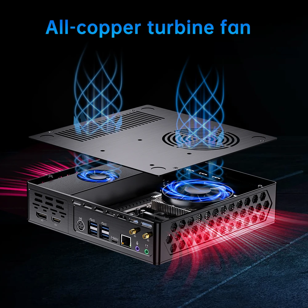 Msecore MV9 Mini PC 9th gen Intel Core i5/i7/i9 GTX1650 GPU Windows 11 Pro 64GB DDR4 RAM M.2 SSD BT5.0 Gaming คอมพิวเตอร์เดสก์ท็อป