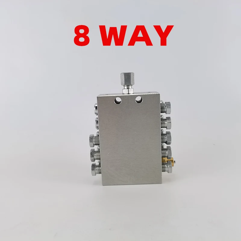 JPQ Grease Distributor 10/9/8/7/6/5 WAY Metal Lubrication Distributor Manufacturer From China