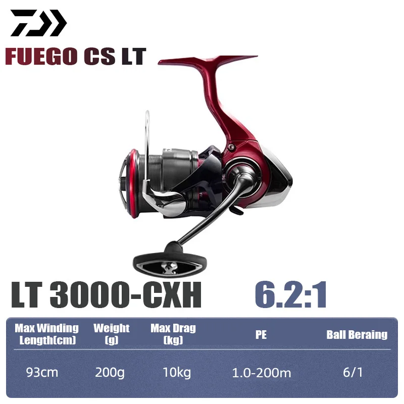 ダイワ 2025 新フエゴ CS LT スピニングリール 5.3/5.7/6.2:1 175-325