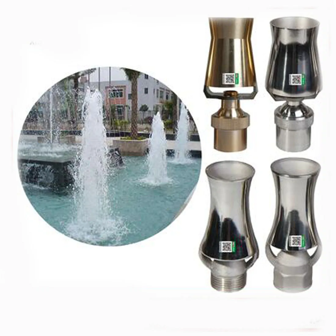 

Cedar sprinkler all copper stainless steel universal adjustable ice tower tree ice Waterscape fountain Park Square Sales Departm