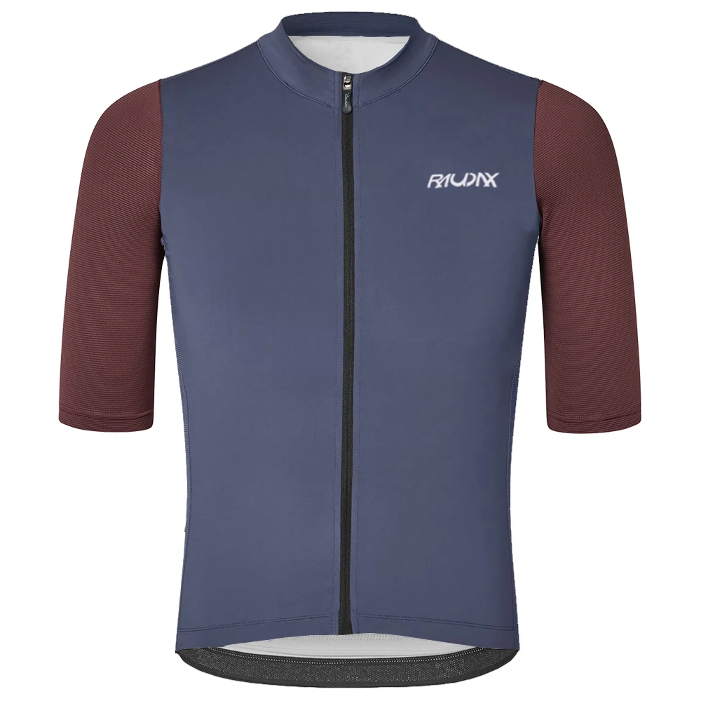 Raudax Zweifarbige Fahrradtrikots Unisex Fahrradbekleidung Bike Maillot Sport Langarm Ropa Hombre Fahrradshirts – Detail 5