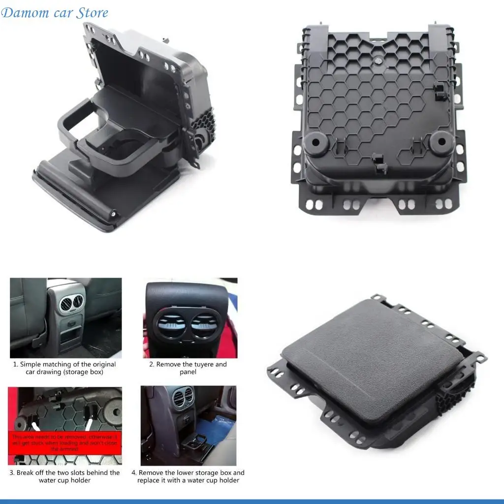 

A2UC CAR CAR Central Console Console ArugRest задняя чашка для задних чашек питьер для плюс 12-14
