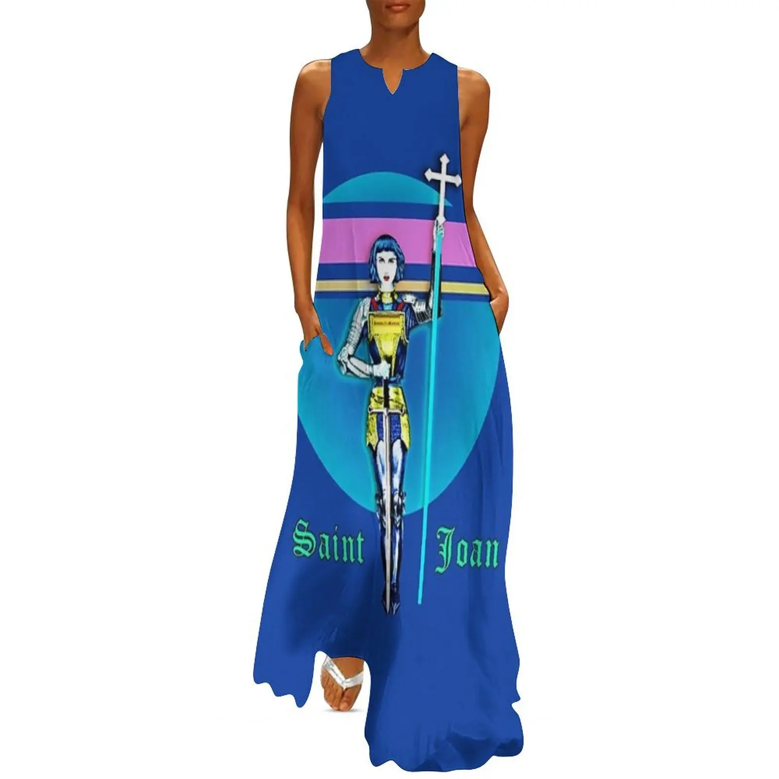 

Saint Joan of Arc Long Dress women's clothing korea stylish Dress women Bridesmaid dress woman women's evening dresses
