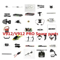 Wltoys V912/V912 PRO / V912-A RC Helicopter Spare Parts blade motor servo gear ESC Landing Balance bar cover remote control etc.
