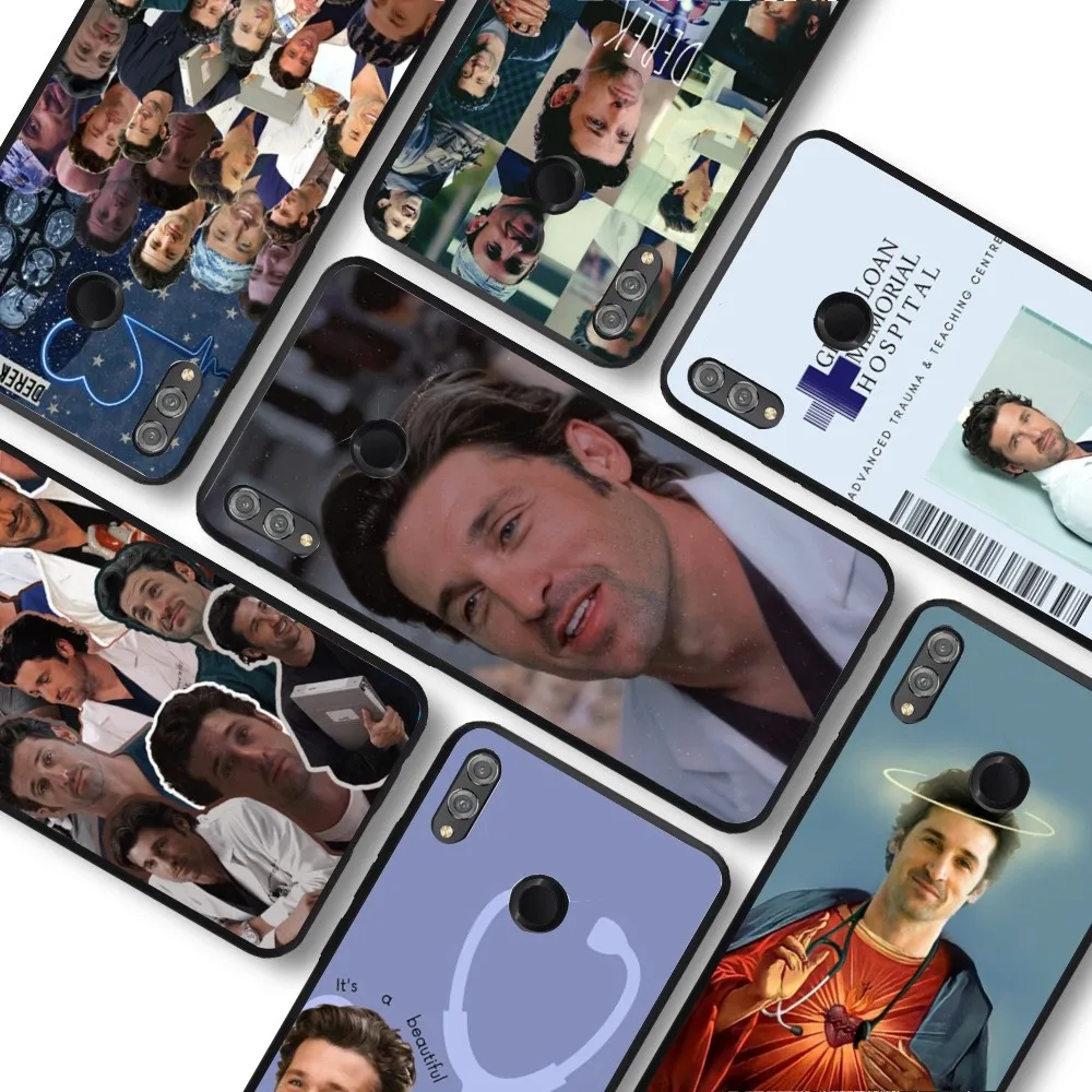 

Derek Shepard Grey Anatomy Phone Case For Huawei Honor 10 Lite 9 20 7A 9X 30 50 60 70 Pro Plus Soft Silicone Cover