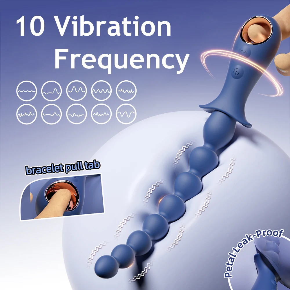 Vibrating Anal Beads Anal Balls for Men Butt Plug Prostate Massager for Gay G-Spot Vagina Vibrator for Women Adult Goods Sex Toy - view 3