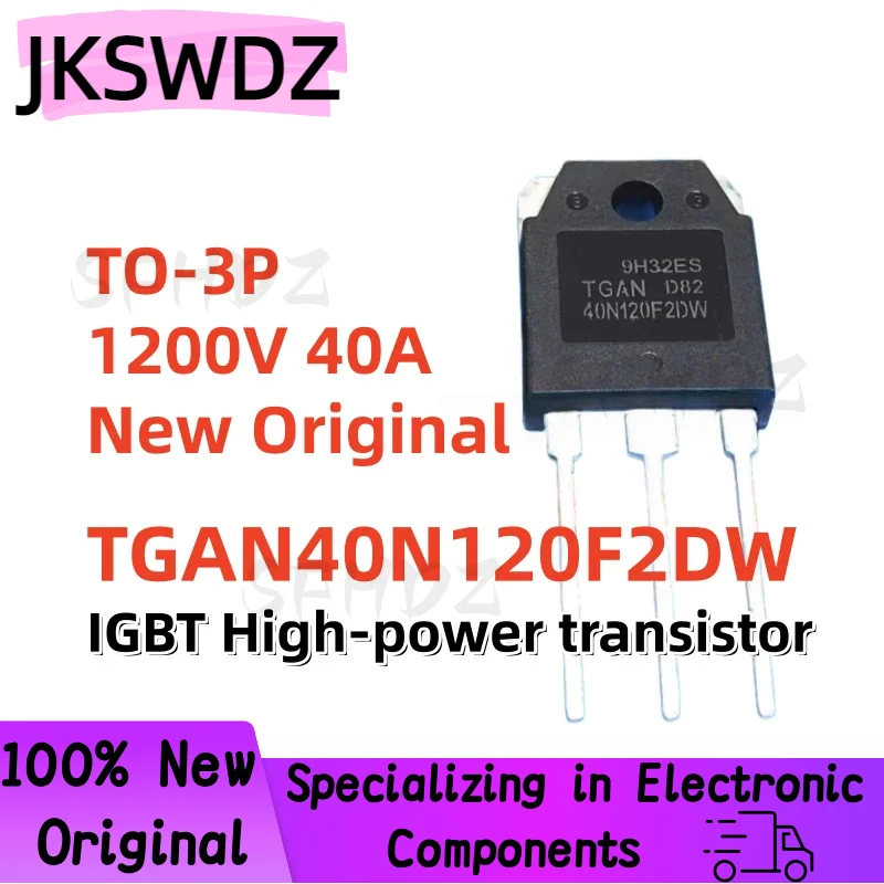 

5/10PCS TGAN40N120F2DW 40N120F2DW TO-3P 40A 1200V Original Best Quality In Stock