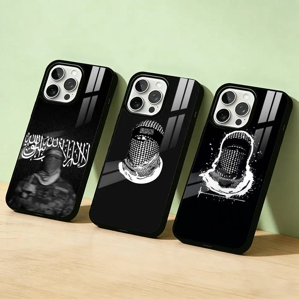 

AAA A-Abu O-Obaida Phone Case For iPhone 17,16,15,14,13,12,11,Pro Max,Plus Candy Silver Cover