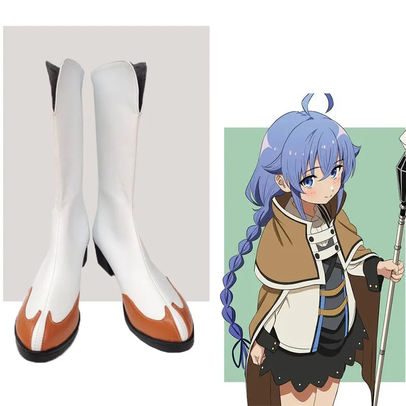 Mushoku Tensei Isekai Ittara Honki Dasu Greyrat Roxy Migurdia Jobless Reincarnation Cosplay Boots Shoes Custom Size Halloween