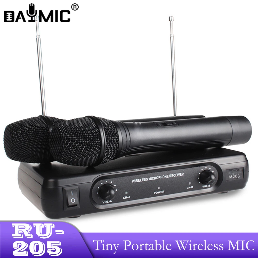 

Professional Karaoke KTV Handheld UHF Wireless Microphone System