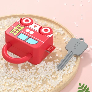 Baby Learning Schloss mit Schlüssel, Autospielen, Montessori Bildungsspielzeug, Kinderssensspielspielzeug, 1 Jahr, 2 Jahre, 3 8 Hauptverkäufe Chaves Toy - №7