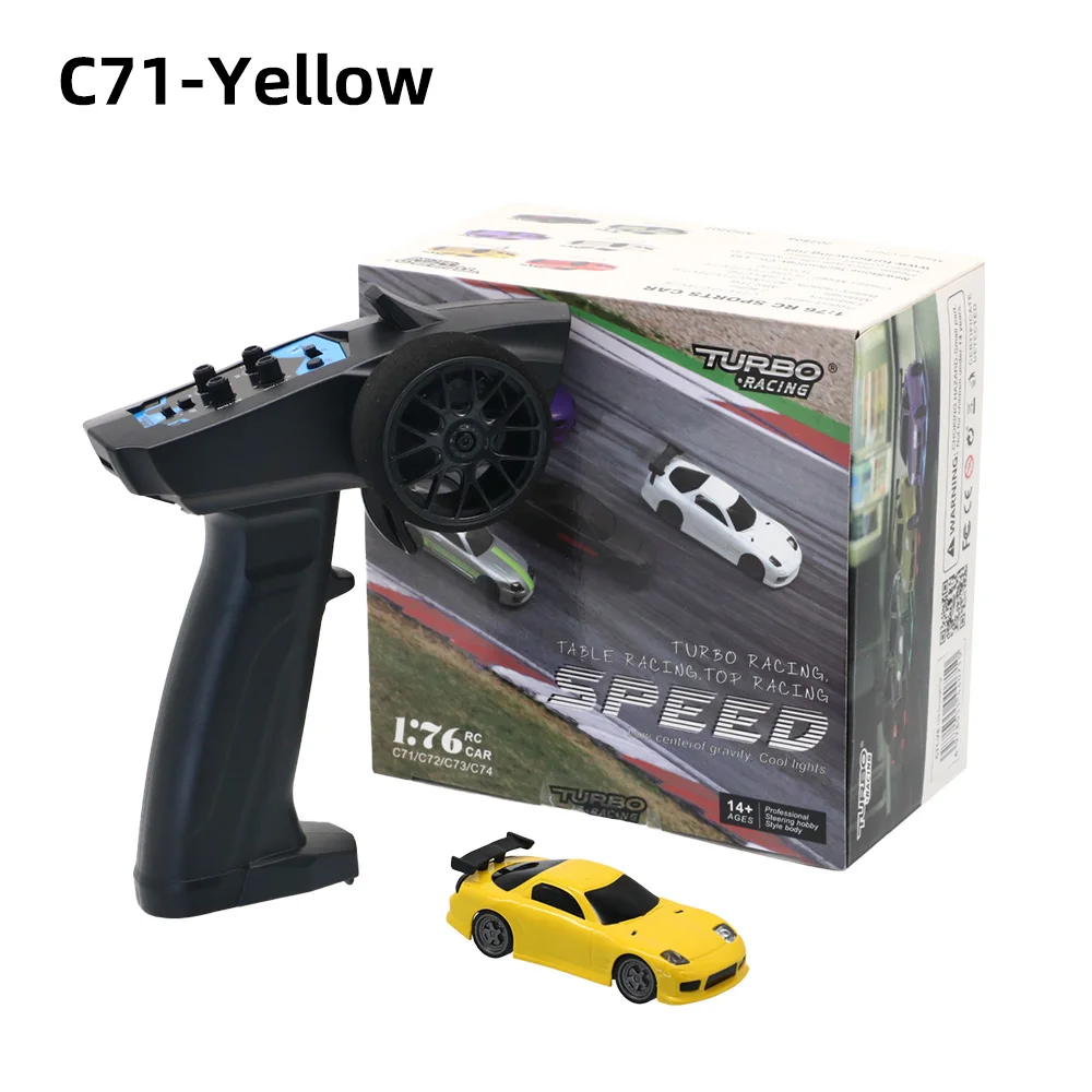 ターボレーシング 1:76 C71 C72 C73 C74 C75 C76 RTR フラット