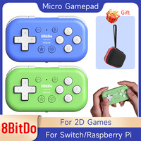 Pocket Controller Bluetooth-compatible Mini Game Console 16 Buttons Handheld Console Designed for 2D Games for  OS/Android/PC
