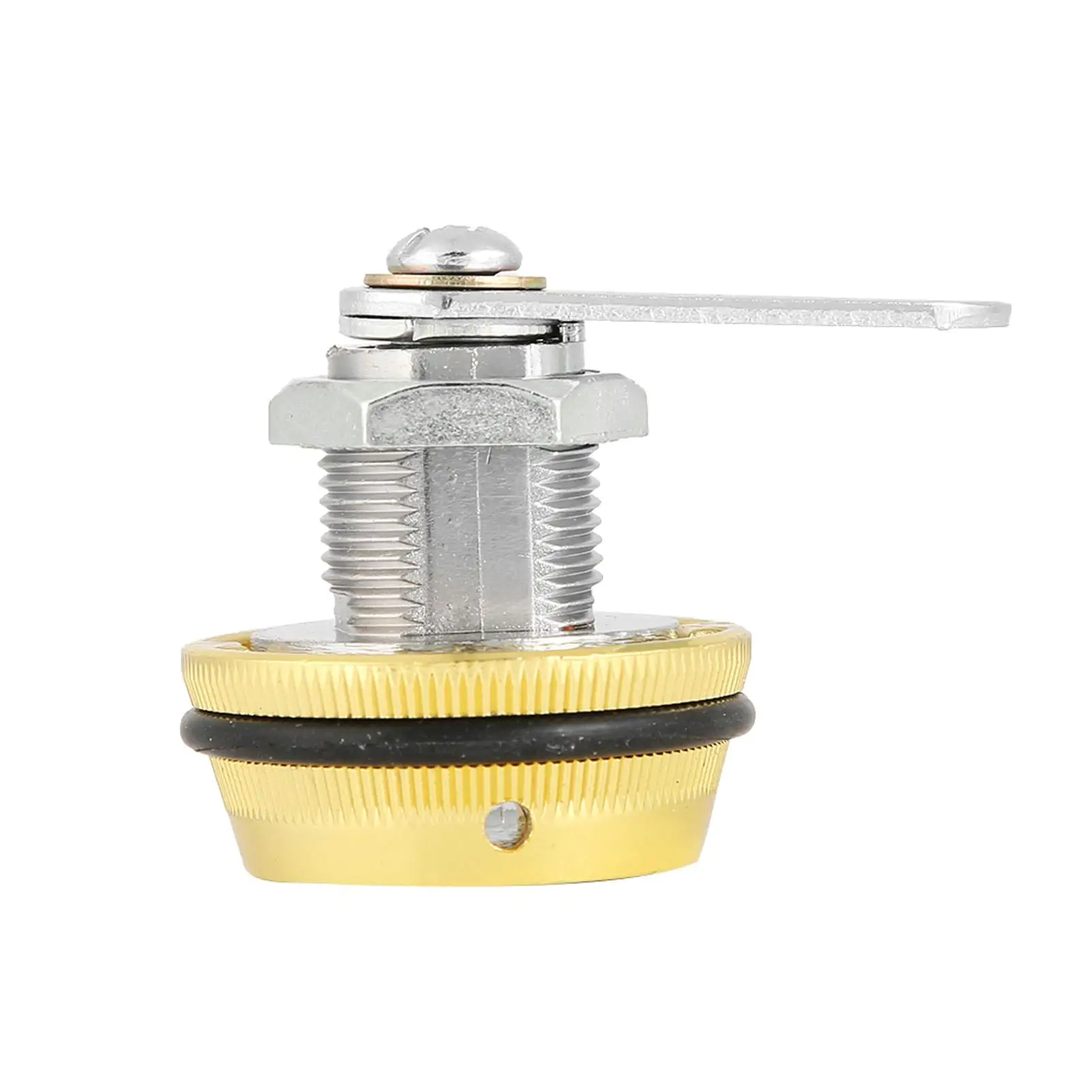 3-Digit Password Cam Lock - Zinc Alloy 30mm Combination Lock for Drawers & Mailboxes - Gold Finish