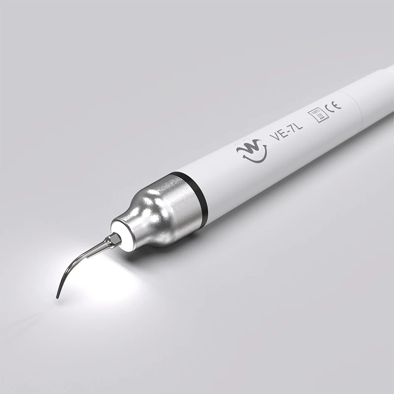 VVDental 휴대용 다기능 초음파 스케일러, 대용량 물 치과 의사 청소 장비 VEW5-LED