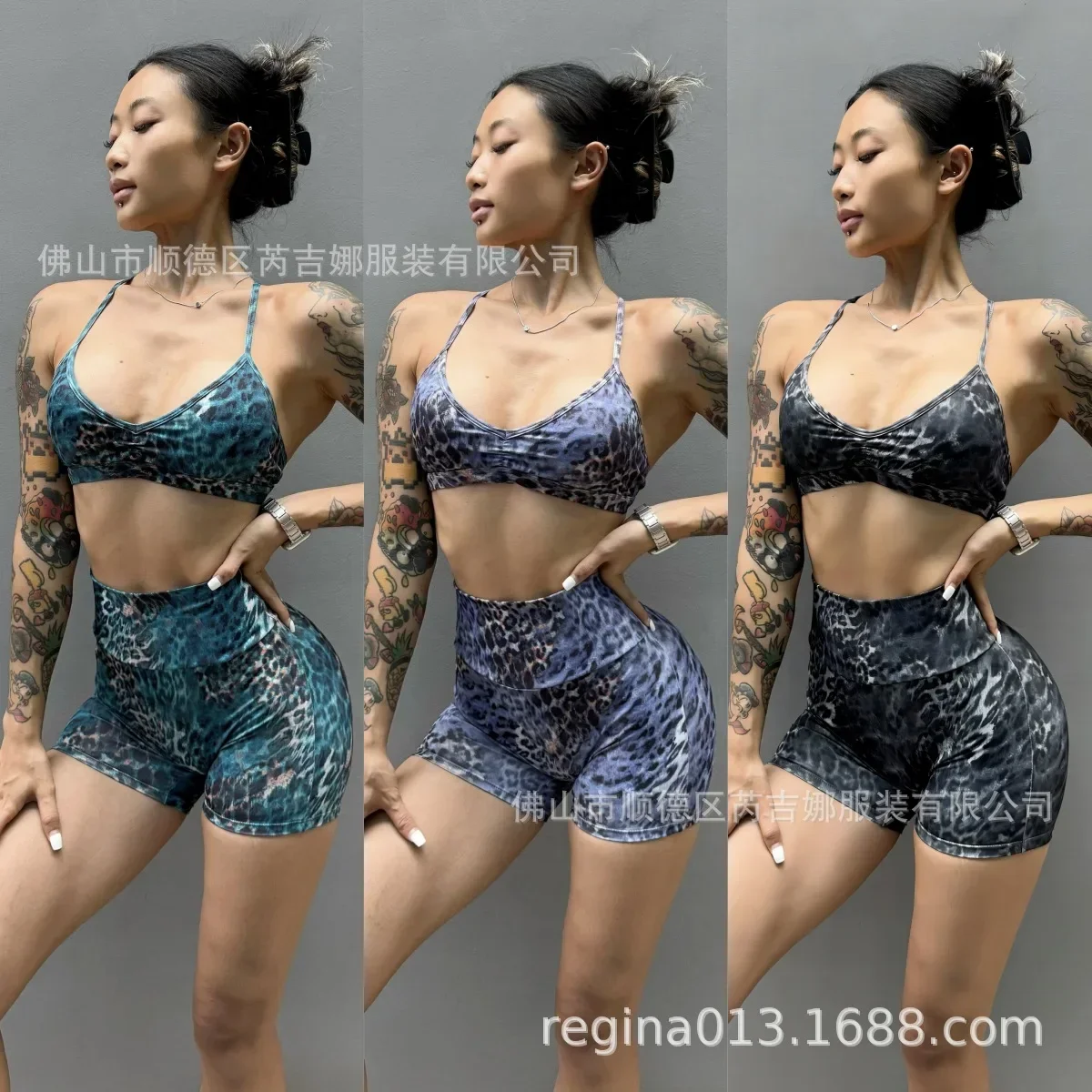 

Легкий спортивный бюстгальтер с леопардовым принтом для женщин, регулируемый, с красивой спинкой, для фитнеса и йоги, дышащий, быстросохнущий, эффект второй кожи