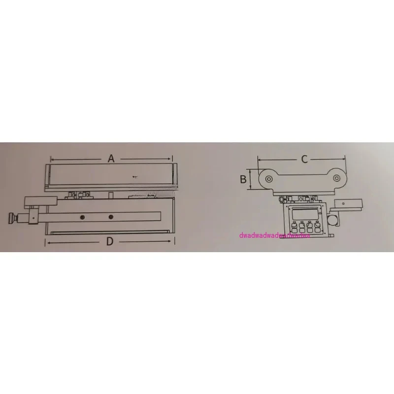 PG200A All-In-One Servo Web Guiding Control System  Line Edge Position  EPC Guide Controller with Ultrasonic Sensor