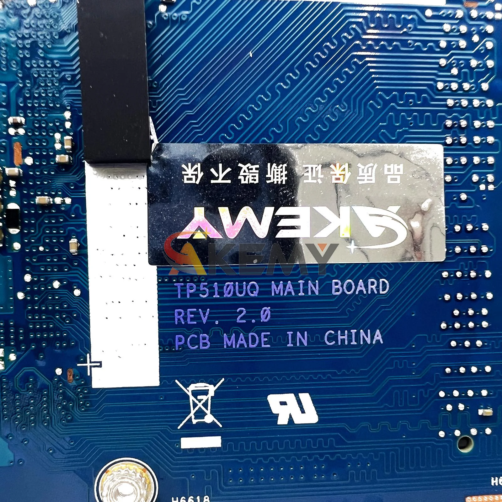 ASUS VivoBook Flip TP510UAR TP510UQ TP510UF TP510U 노트북 메인보드(I3 I5 I7 CPU 포함)용 TP510UA 노트북 마더보드