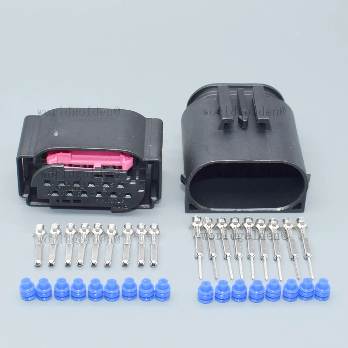 4E0972713/1-967680-1 12Pin Plug Kit car connector for Universal Vehicles Auto Radar Sensor Signal Transmission