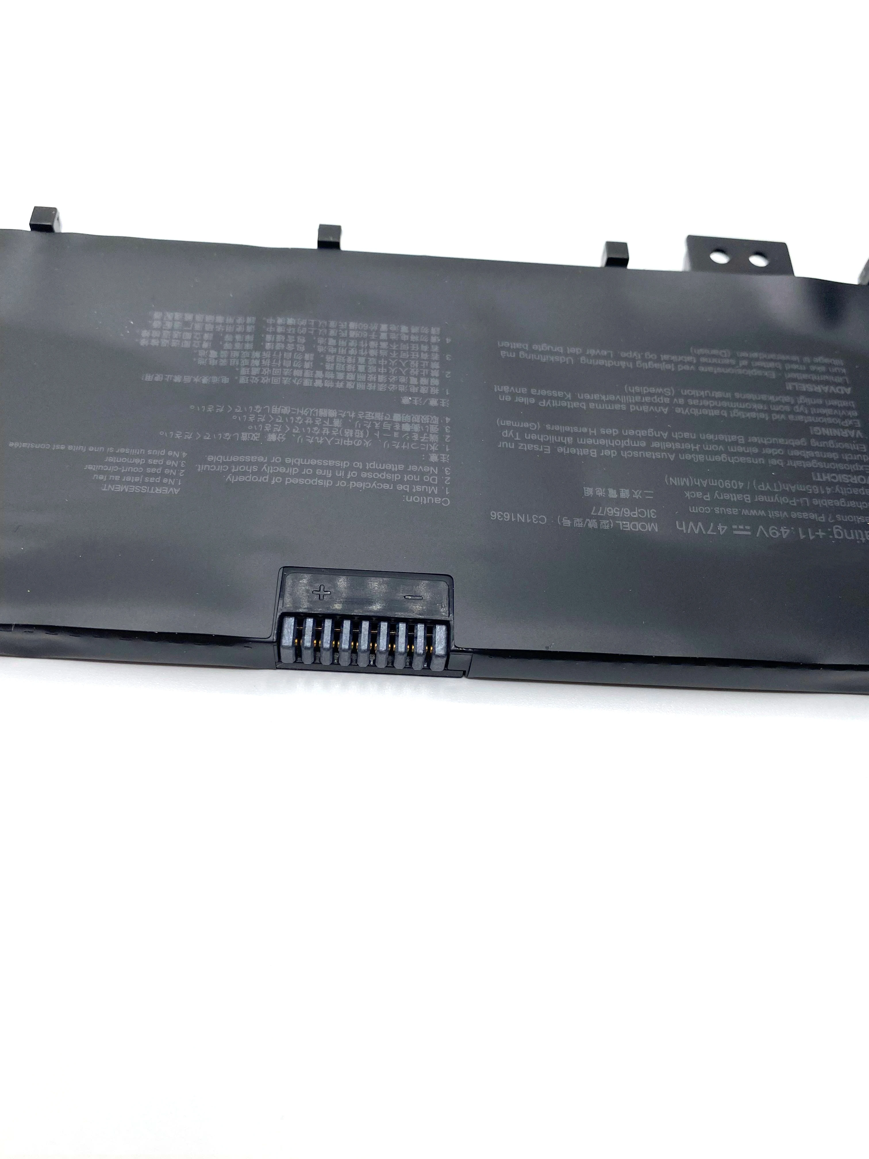 Imagem -04 - Bateria Original do Portátil para Asus Vivobook Pro 15 C31n1636 N580v N580vd N580gd Nx580v Nx580vd X580v X580gd Zenbook Ux502vd