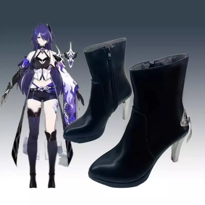 Spel Honkai Star Rail Huangquan Cosplay Kostuum Pruik Schoenen Laarzen Rollenspel Halloween Carnaval Vrouwen Mannen Kostuum Feest