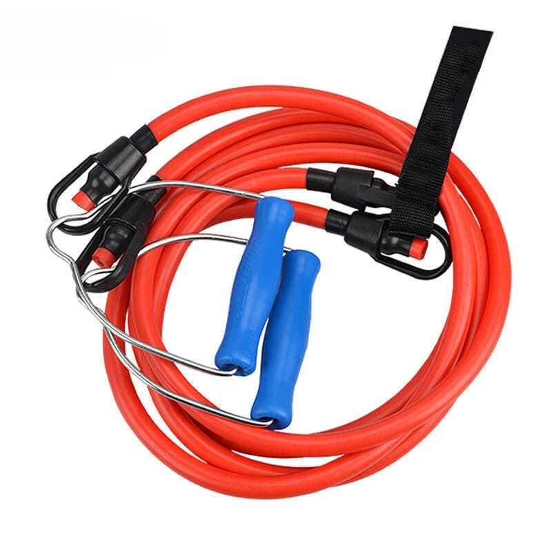

Elastic Tension Rope Professional Grade Swimming Training Speed Trainer, Silicone Tension Water Traction