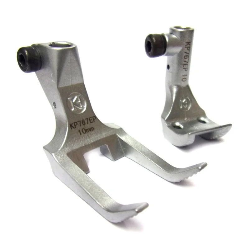 

#KP767EP Double Needle Zipper Feet Fit for Durkopp Adler 467,767,768,JUKl PLC-1760,LU-2260 Sewing Machine Presser Foot