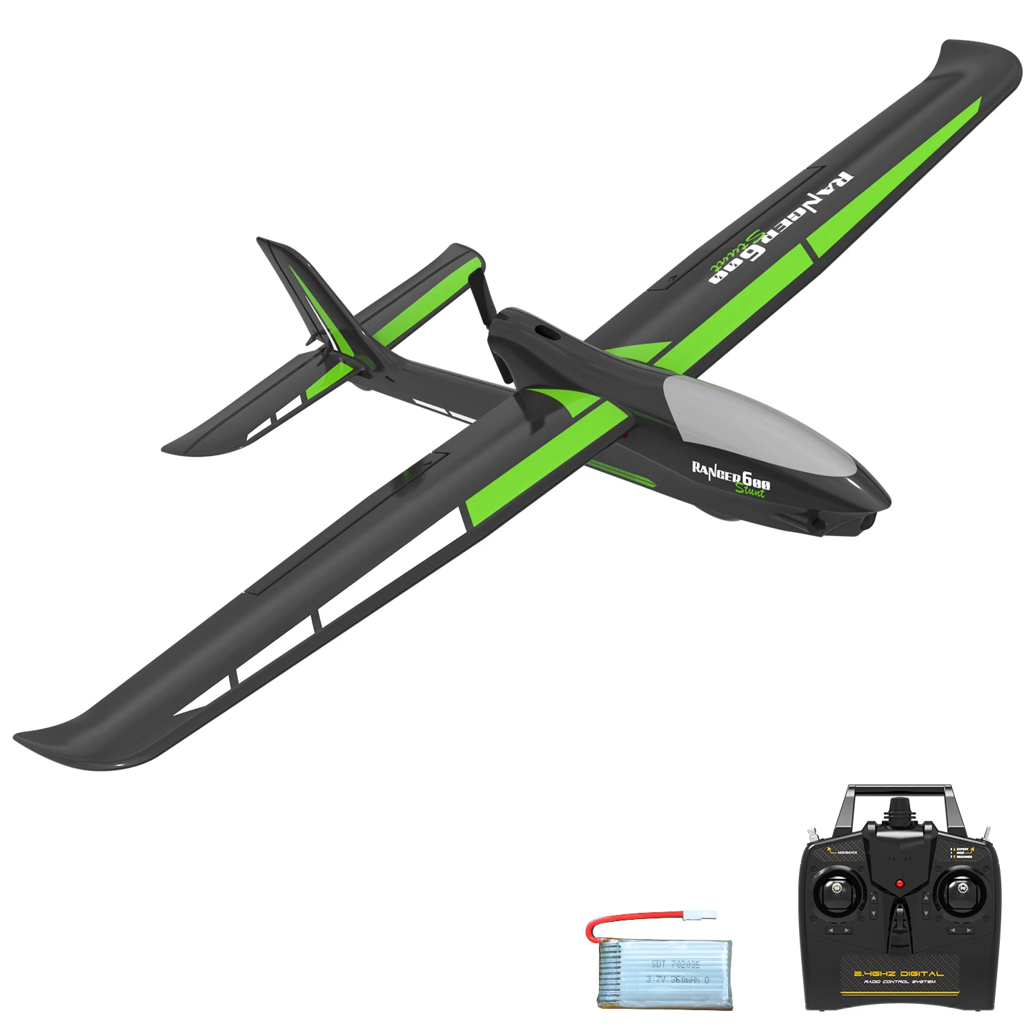 Volantexrc ranger600 rc flugzeug 2,4 ghz 4ch 600mm starr flügel rc flugzeug mit 6-achsen kreisel stabilisator ein schlüssel aerobatic rtf fighter