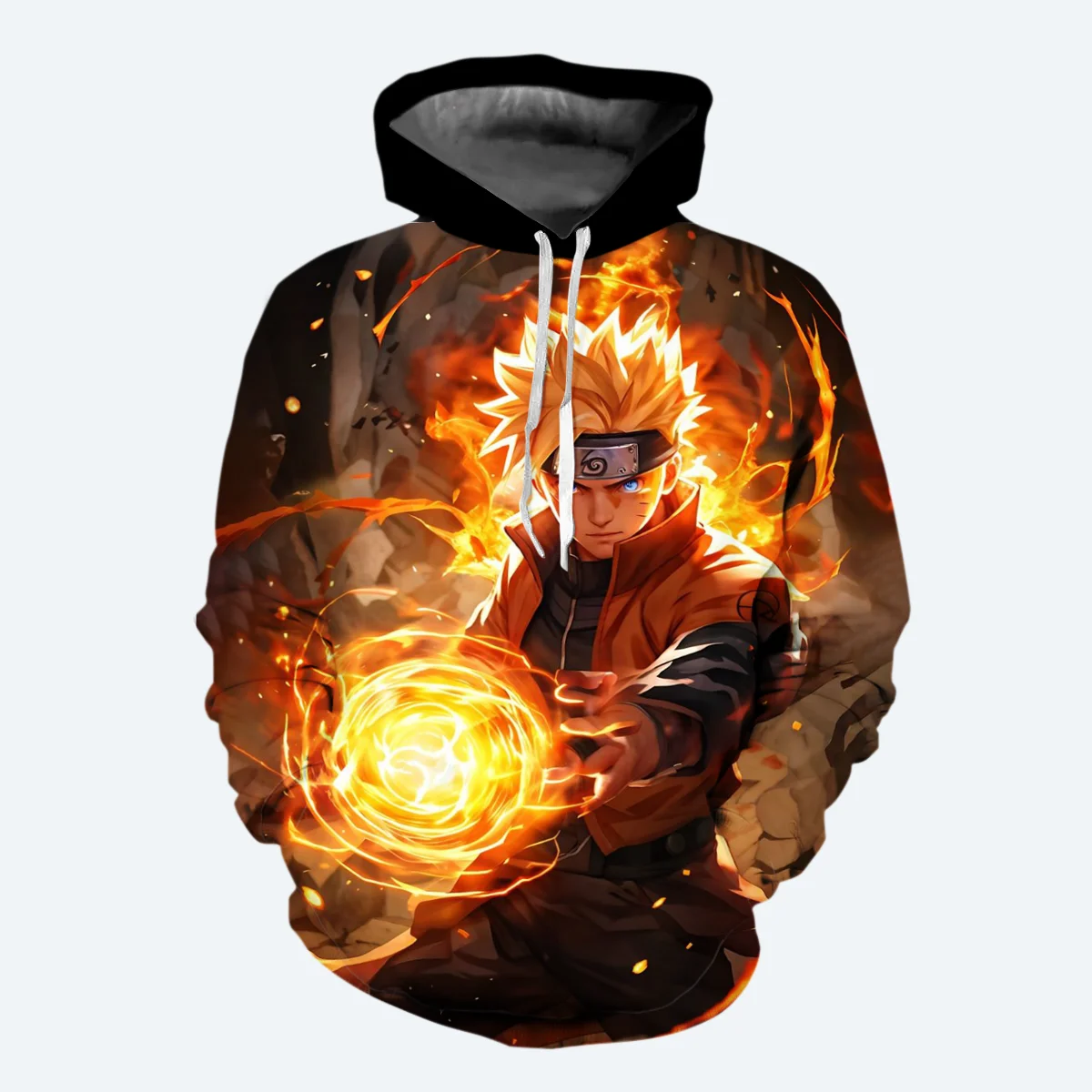 Uzumaki Naruto Boys Girls Hoodie Kakashi Men's Hoodie 3D Print Uchiha Itachi Pullover MINISO Men's Hoodie Anime Men's Clothing