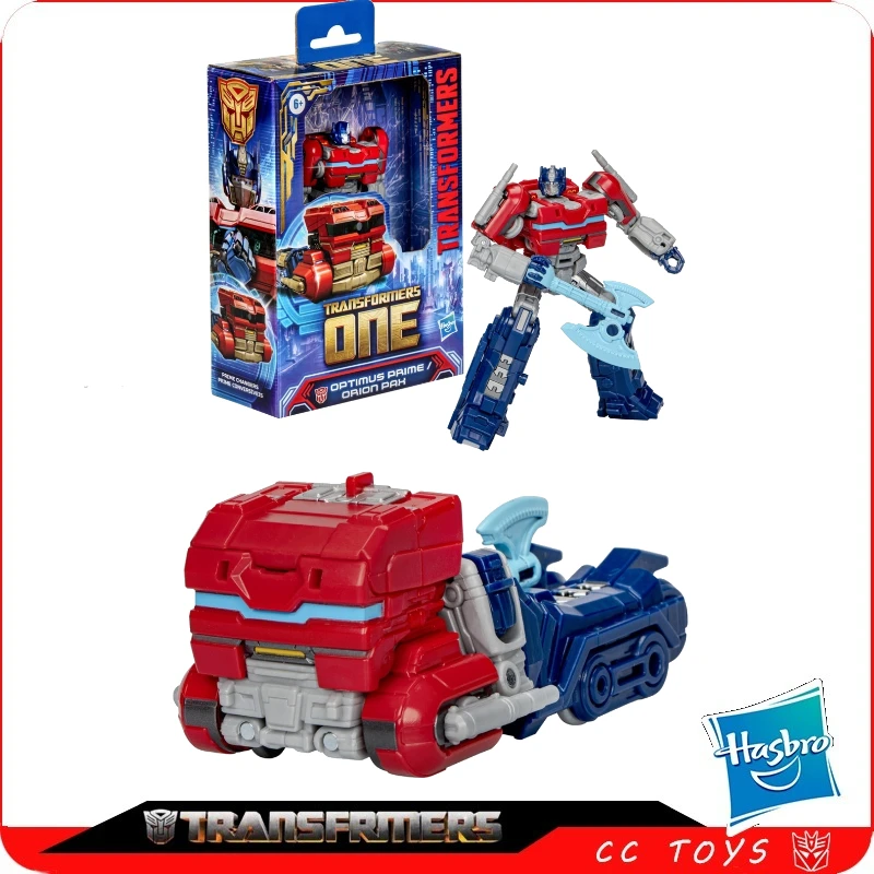 

In Stock Hasbro Transformers Toy One Origin Movie Prime Changers Optimus Prime Models Anime Movie Toys Robots Action Figures