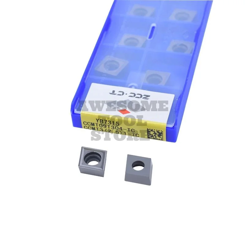 

Original ZCCCT CCMT09T304-TC YB7315 carbide insert for CNC cutting Tools