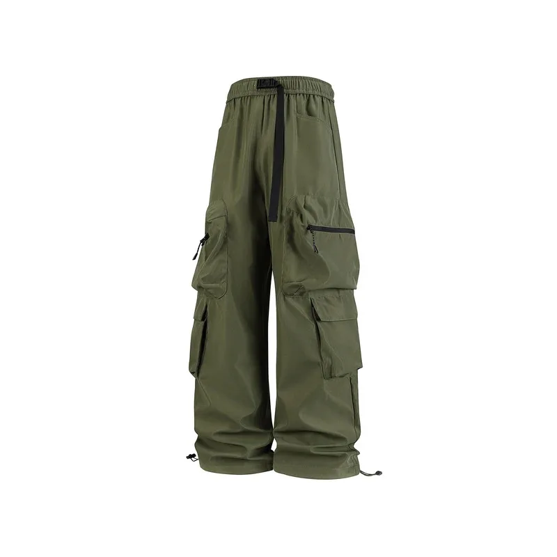 

Spring and summer workwear pants for men, large-sized loose, durable, multi-pocket work pants, casual pants