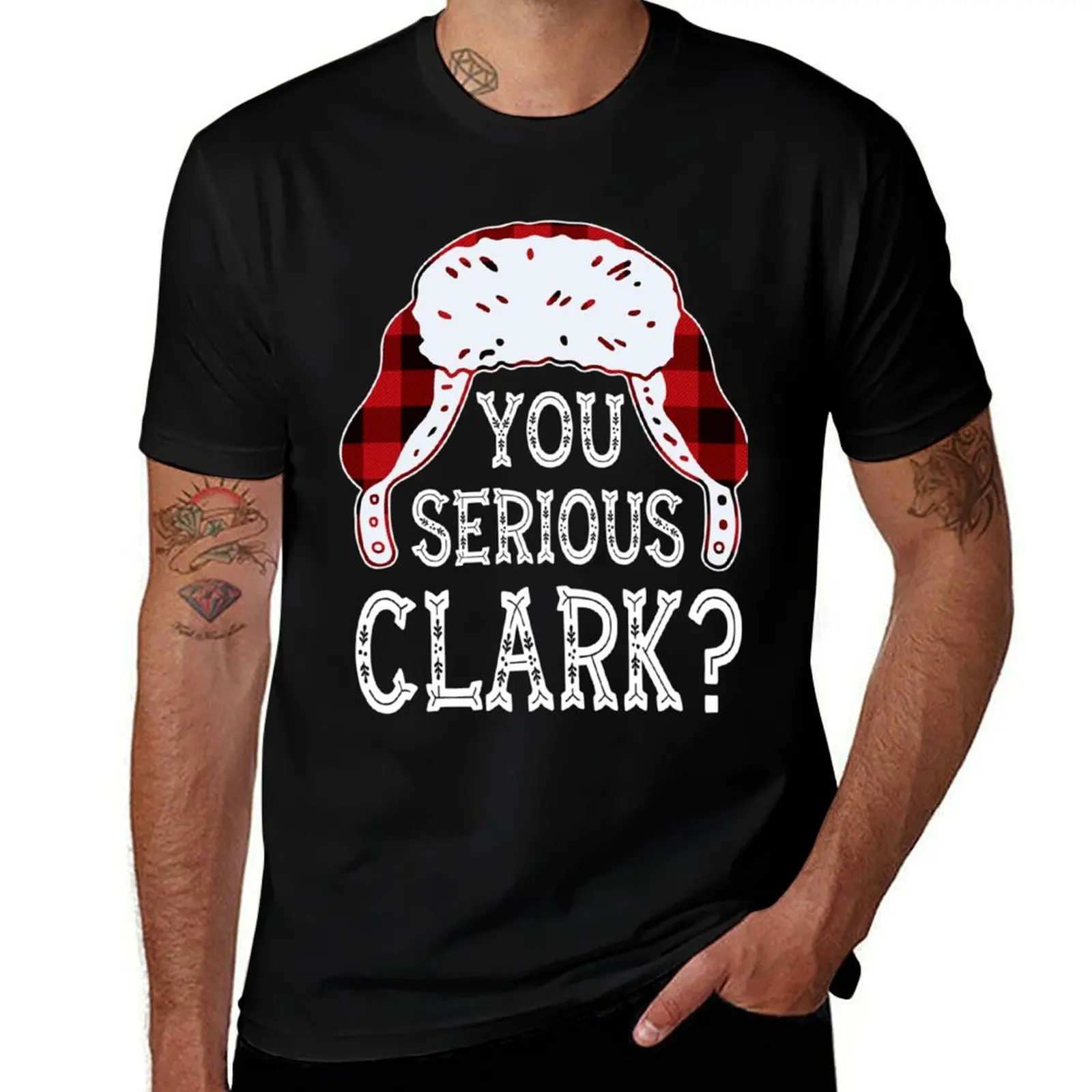 

cotton t cotton Serious T-Shirt t shirt t Sweater Clark man man Funny man T-Shirt You shirt Ugly Christmas shirts graphic